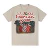 Ein Jonas Weihnachtsgeschichte T-Shirt 2025 Jonas Bands Gleicher Stil T-Shirt Harajuku Hohe Qualität 100% Baumwolle Weihnachtsfeiertags Kostüme