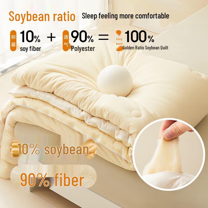 Nanjiren All-Season Antibacterial Soy Fiber Quilt