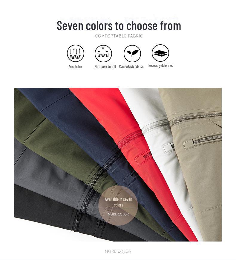 Herren Atmungsaktive Sommer Outdoor Arbeitskleidung und Angelweste mit Mehreren Taschen