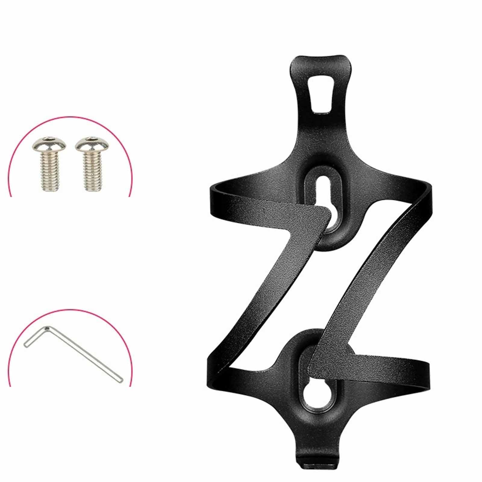 Water Bottle Rack – One-Piece Mountain Bike Water Cup Holder with Adjustable & Convertible Base One Size