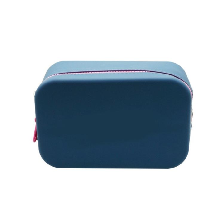 Convenient Silicone Travel Makeup Bag Toiletries Storage Pouches for Women Girls