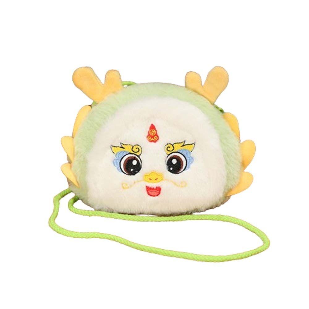 

Талисман Lucky Money Year, плюшевая сумка через плечо, красный пакет, кошелек Lucky Money, китайский год дракона