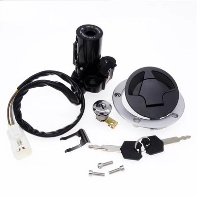 Motorcycle Ignition Switch Start Lock Oil Fuel Gas Tank Cap for Kawasaki Ninja ZX6R ZX636 2013-2018 ZX1000 ZX10R 2011-2015