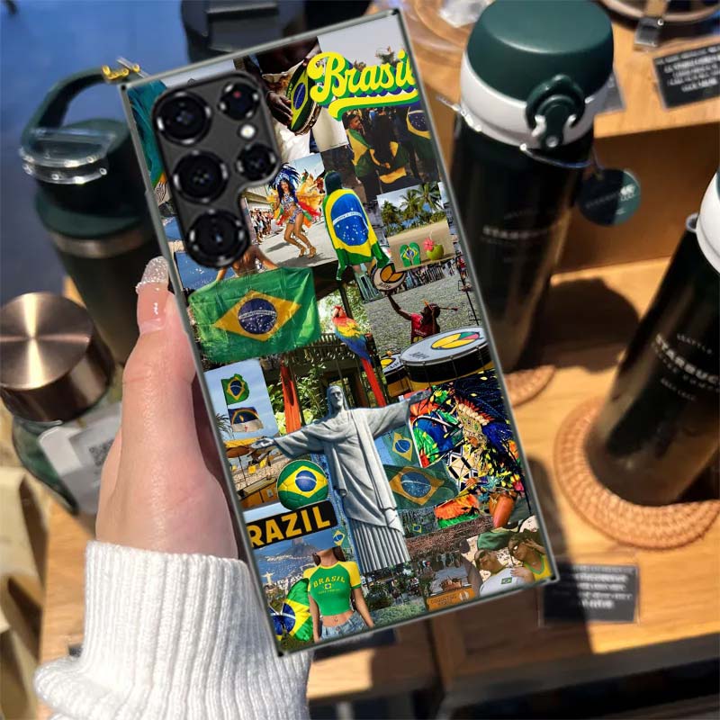 City Brazil Rio de Janeiro Cases Phone Case for Samsung Galaxy S26 Ultra S25 Edge S24 S23 FE S21 Plus S20 S22 S10 Cover TPU Capa