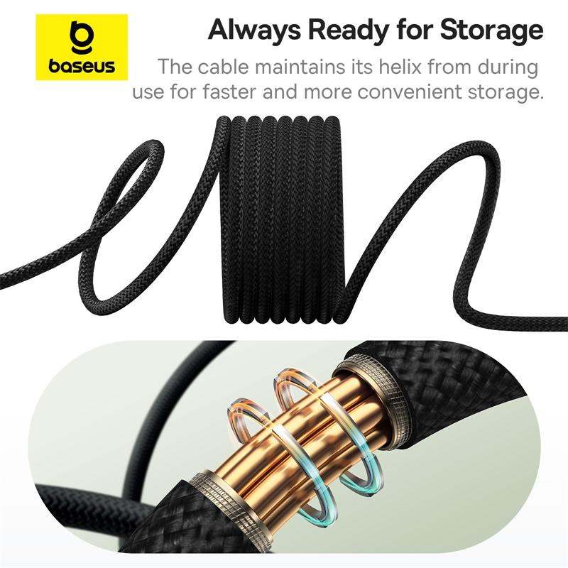 Baseus PD 100W USB C Magnetic Cable for 15 Fast Charger Cable For Macbook Laptop Type C Cord Wire For Samsung
