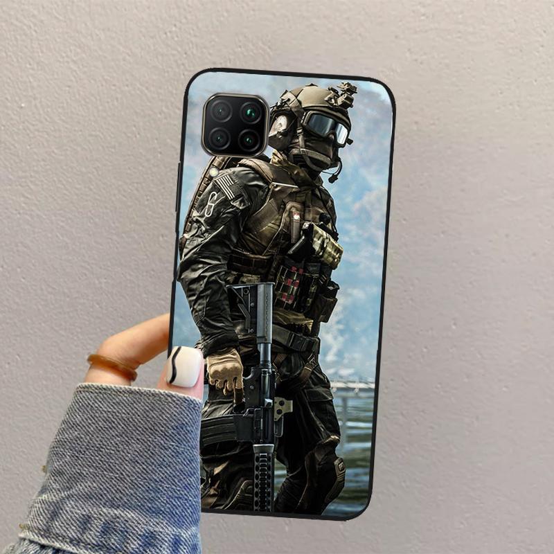 Military Army Special Forces For Huawei Nova Y70 Y90 Y60 Y73 Y72 Y61 Y91 12s 12i 11i 8i 9 10 SE P40 Lite P60 P30 Pro Case
