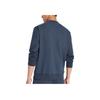 Armani Exchange Fw22 Solid Color Crew Neck Sports Sweatshirt Men sweatshirt Dark-Blue 6LZMAN-ZJCBZ-125CX