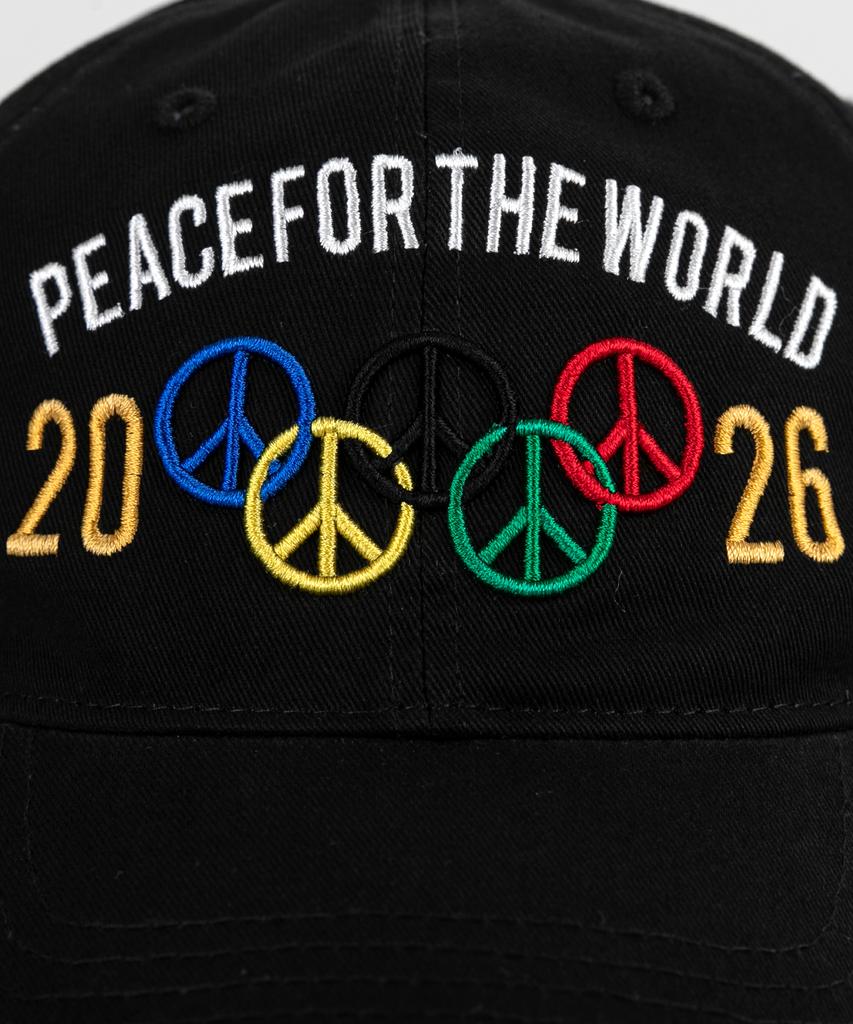 Wig Peace For The World Ball Cap - Washed Black
