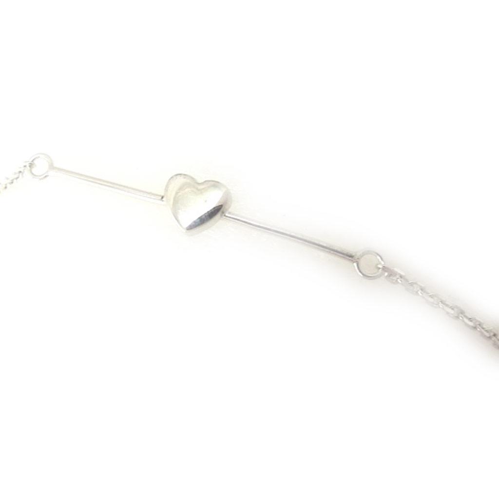 Les Trésors De Lily [K5184] - Silver 'Love' Silver Bracelet - 30x4 Mm