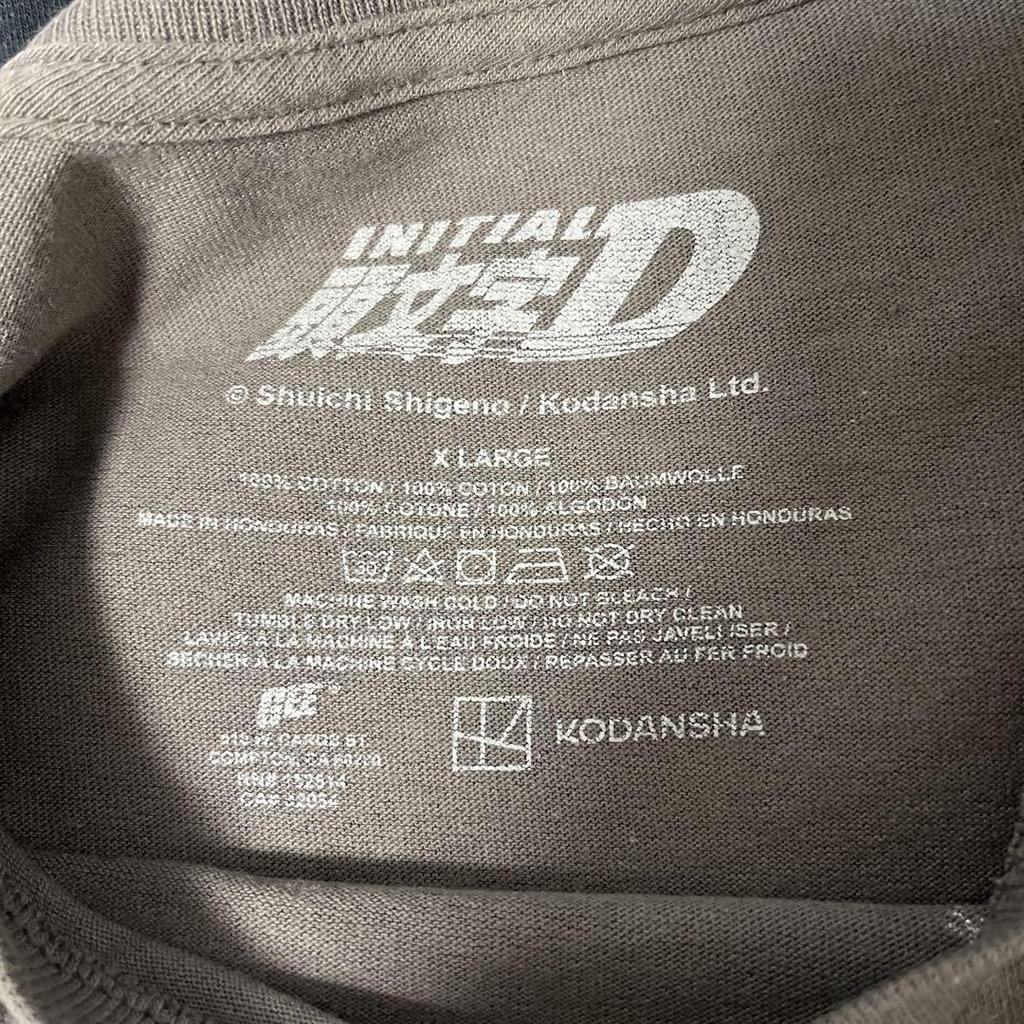 [USED] Anime Initial D T-shirt