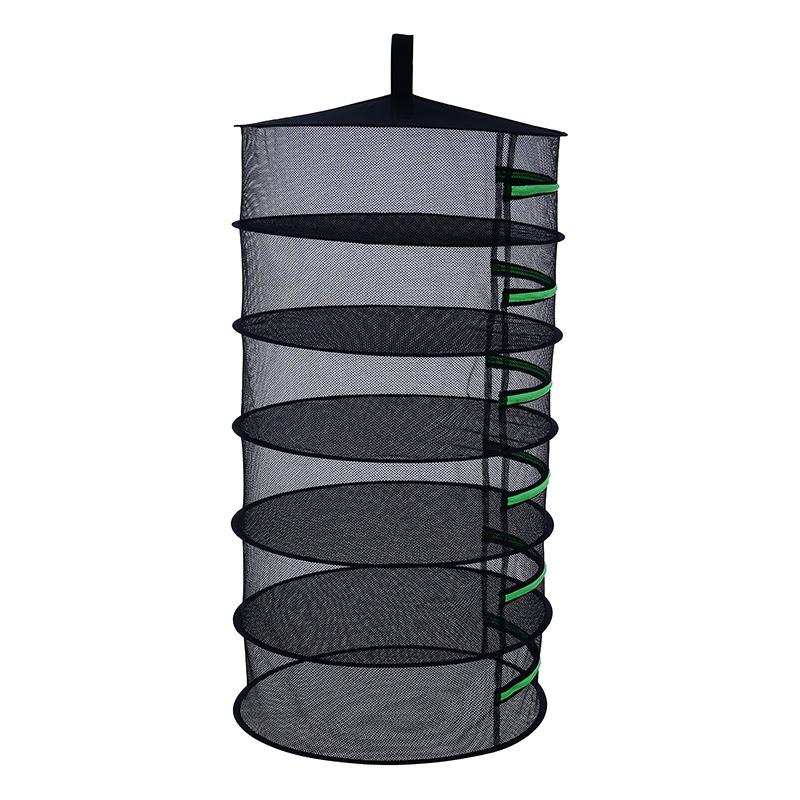 4-Layer Herb & Fish Drying Rack: Eco-Friendly Net for Dried Goods & Gardening Supplies