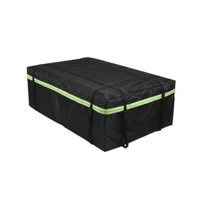 YIWENG 420D Waterproof Cargo Bag, Cargo Bag for Car Roof Cargo Carrier with Night Reflective Strips, Universal Luggage Bag, Storage Cube Bag for Trave
