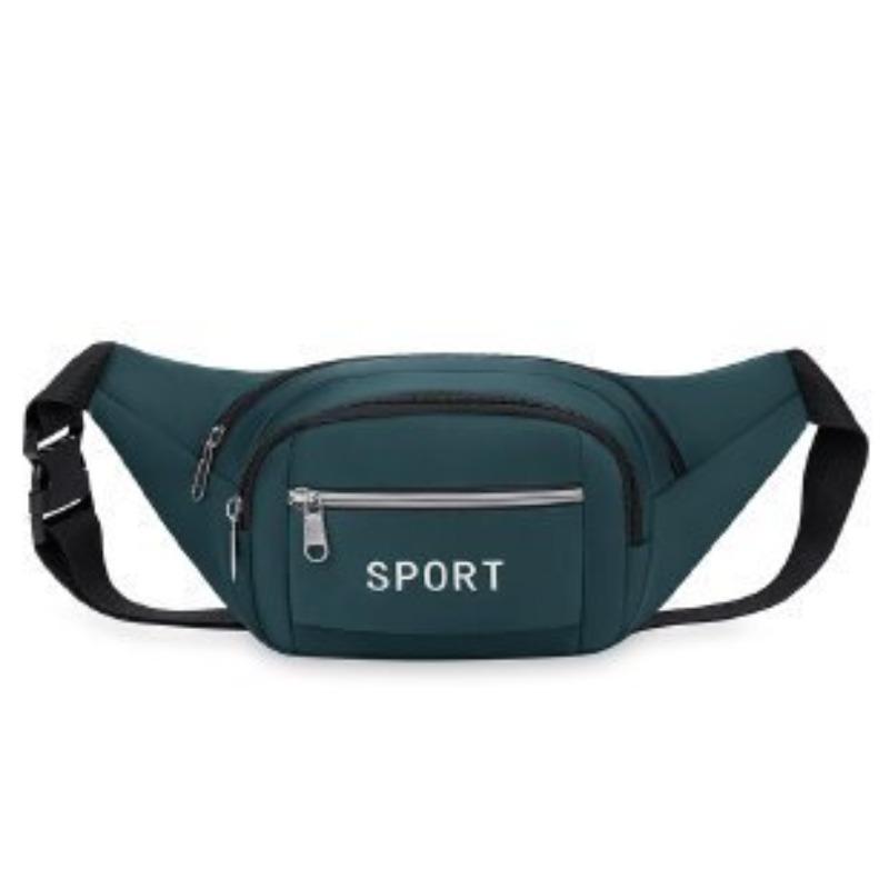 New fanny pack, men's and women's multi-functional outdoor sports, large-capacity mobile phone bag, casual and fashionable commuting travel change bag