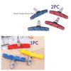 1/2PC Bike Brake Pads V-Brake Rubber Road Bike Brake Holder Pads Shoes Blocks Rim Brake Anti-Resistance Cycling Accessories