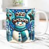 3D Christmas Christmas Ceramic Coffee Mug Tea Cup Snowman Christmas Hat Mug