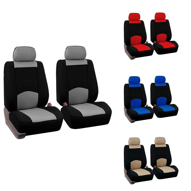 4 Stück Sitzbezüge Universal für Auto Polsterbezug Abdeckung Vorne Auto Abdeckung Sitz