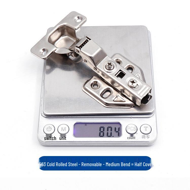 304 Stainless Steel Soft Close Hydraulic Cabinet Hinges - Thickened, Two-Stage Force for Furniture