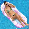 Inflatable Water Lounger with Mesh for Swimming