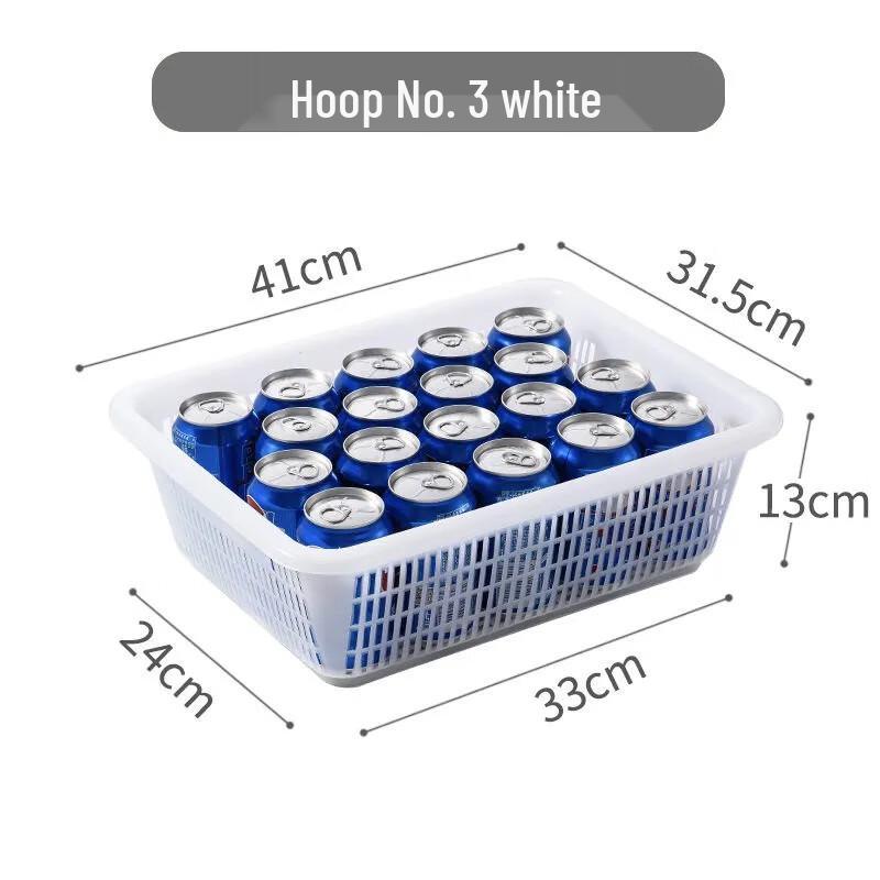 Прямоугольная пластиковая корзина для слива Hongqisheng