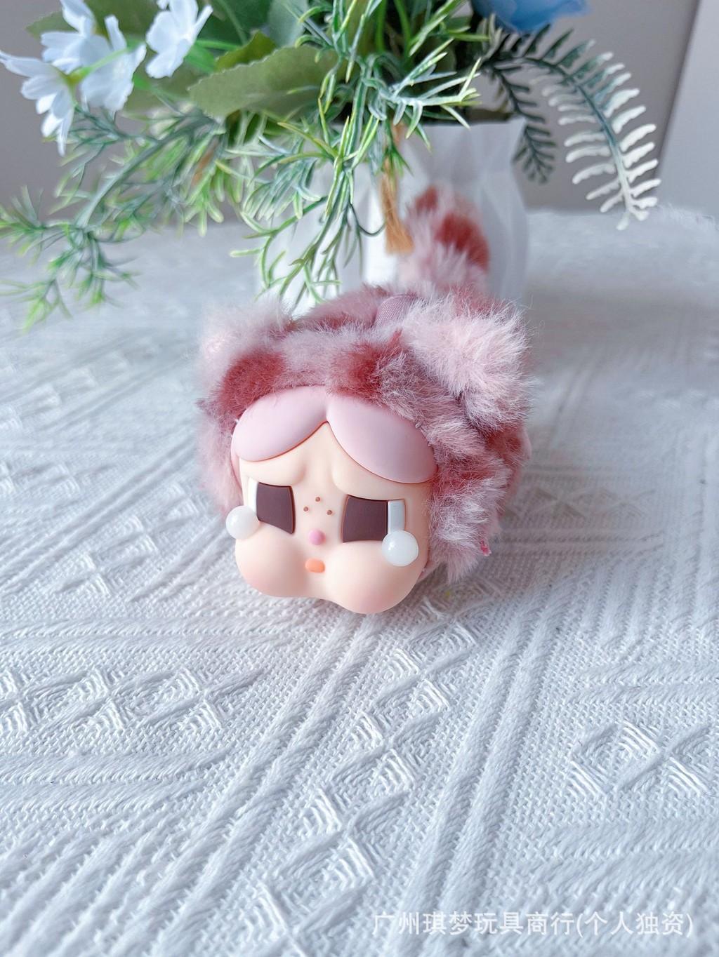 

Плюшевая игрушка Крэй Кэт из коротковорсового материала для детей и коллекционеров Pink Cat