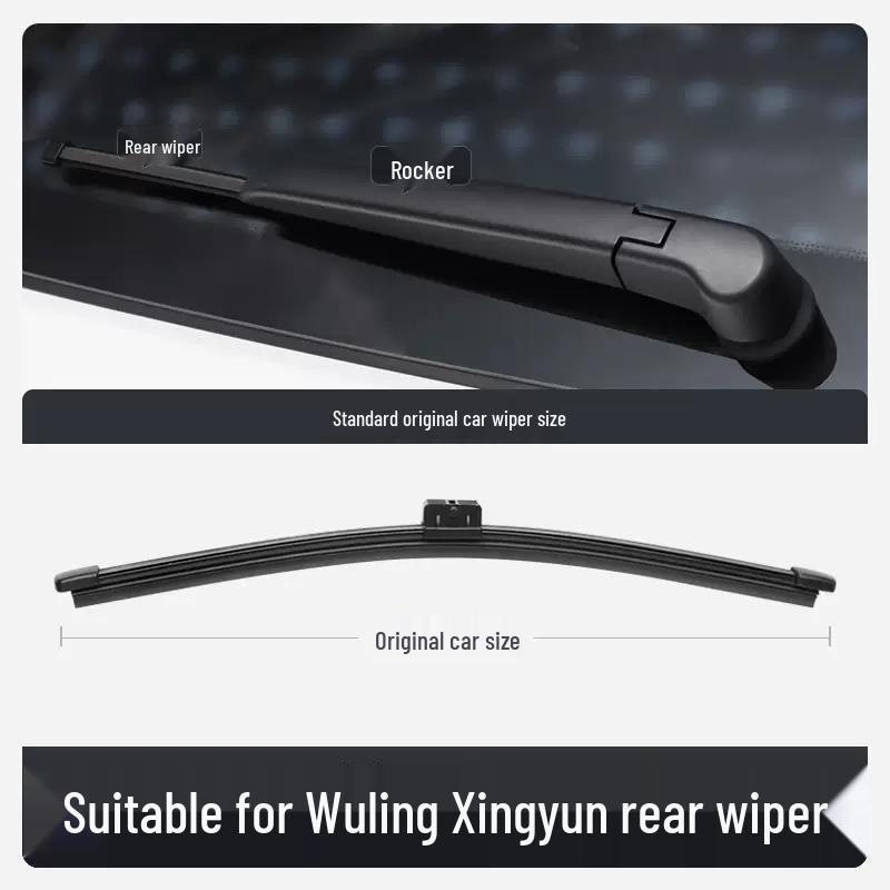 Wuling Xingyun 23 Model Frameless Front & Rear Wiper Blades
