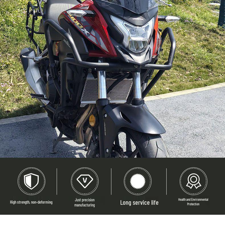 Pare-brise amélioré pour Honda CB400X/500X, Déflecteur de vent étendu