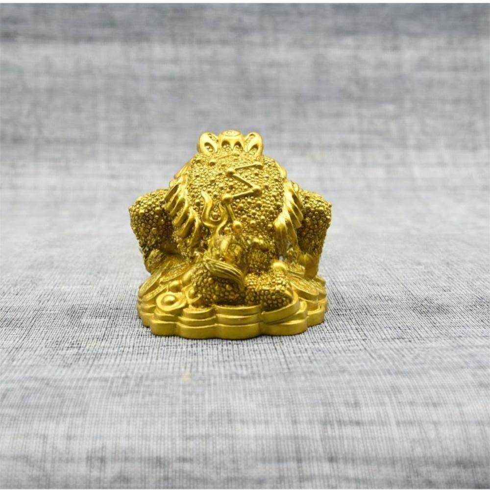 2.36 X 2.09 in Money Frog Statue Resin Fortune Money Toad Lucky Lucky Money Toad Home