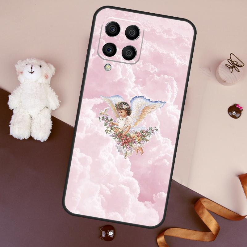 Étui Esthétique Ange Renaissance Pour Samsung Galaxy M11 M31 M21 M53 M13 M32 M52 M15 M35 M55 M14 M34 M54 M06 M16 M36 M56