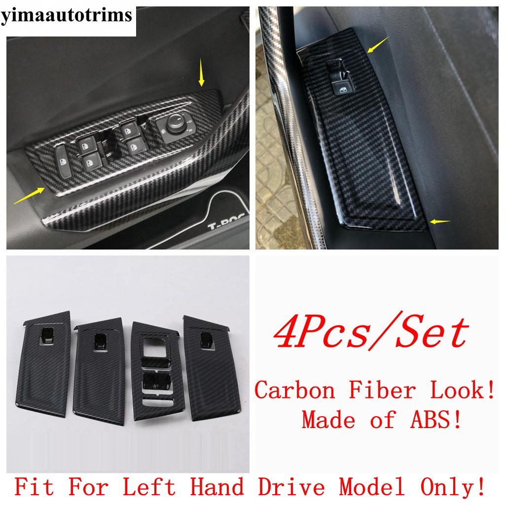 Shift Gear Panel Water Cup / Speaker / Window Lift /Pillar A Frame Cover Trim For Volkswagen T-Roc T Roc 2018 - 2025 Accessories