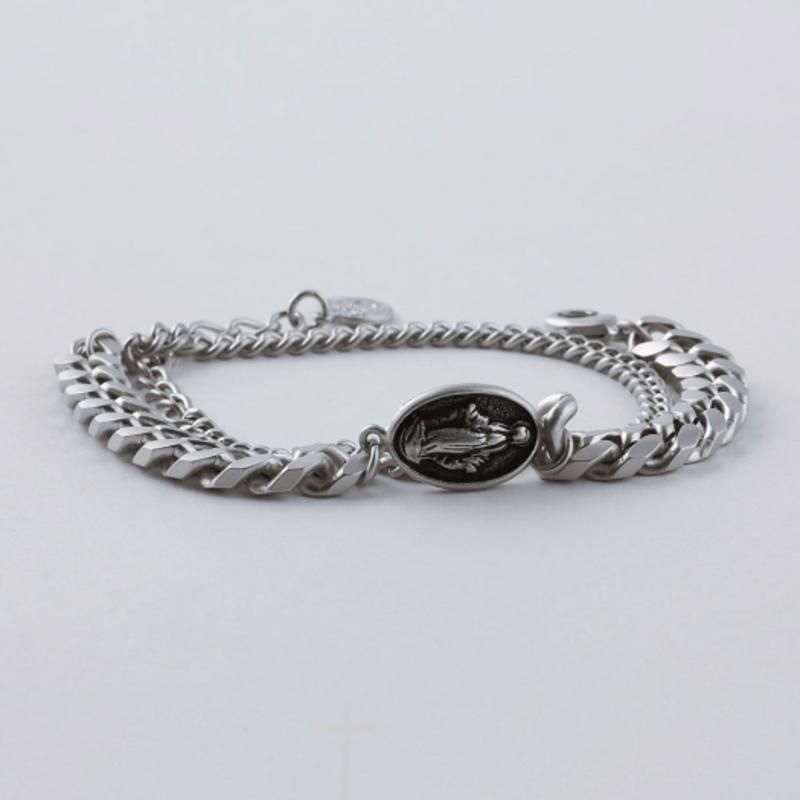

SHOVEOFF SVB-217 Maria Double Chain Bracelet FREE_GIFT9