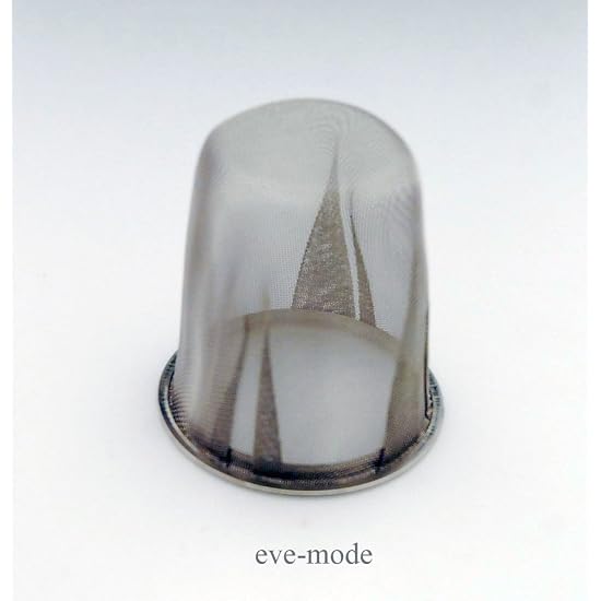 eve-mode 18-8 Stainless Steel Tea Strainer 53-65, Size 53mm, Depth 65mm