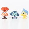 9pcs/Set Mini Inside Out 2 Action Figure Toy Cartoon Movie Joy Anxiety Anger Sadness Disgust Fear Model Doll Figurines Kids Gift
