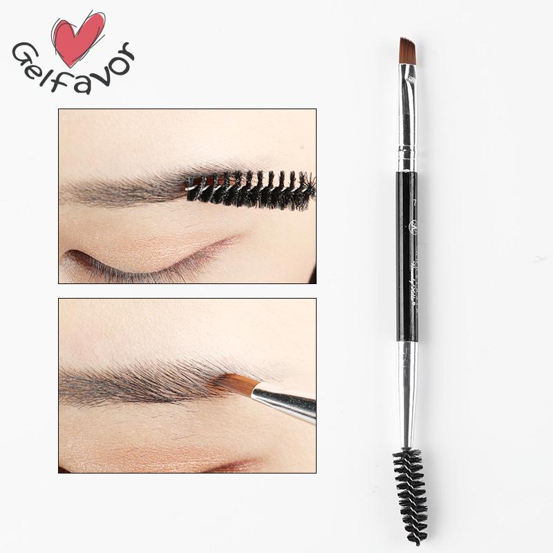 GELFAVOR Brushes for Makeup Eyebrow Brush+Eyebrow Comb Spoolie Brush