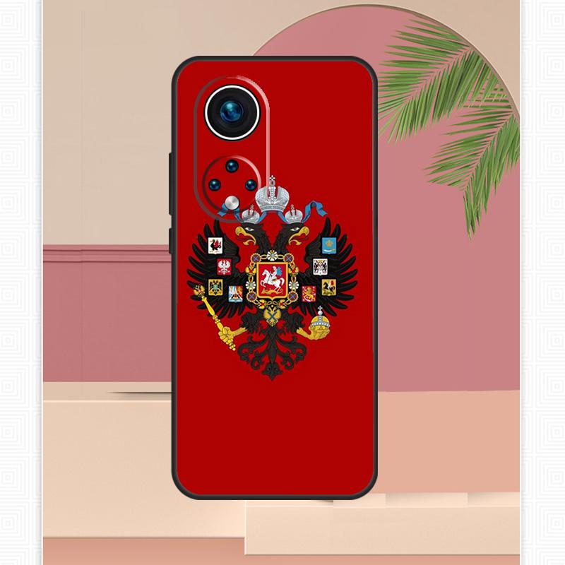 Russian Empire Coat of Arms Case For Honor Magic 5 6 7 8 Pro Honor 400 Lite 200 X9c X9b X9a X8b X8a X8c 50 70 90 Cover