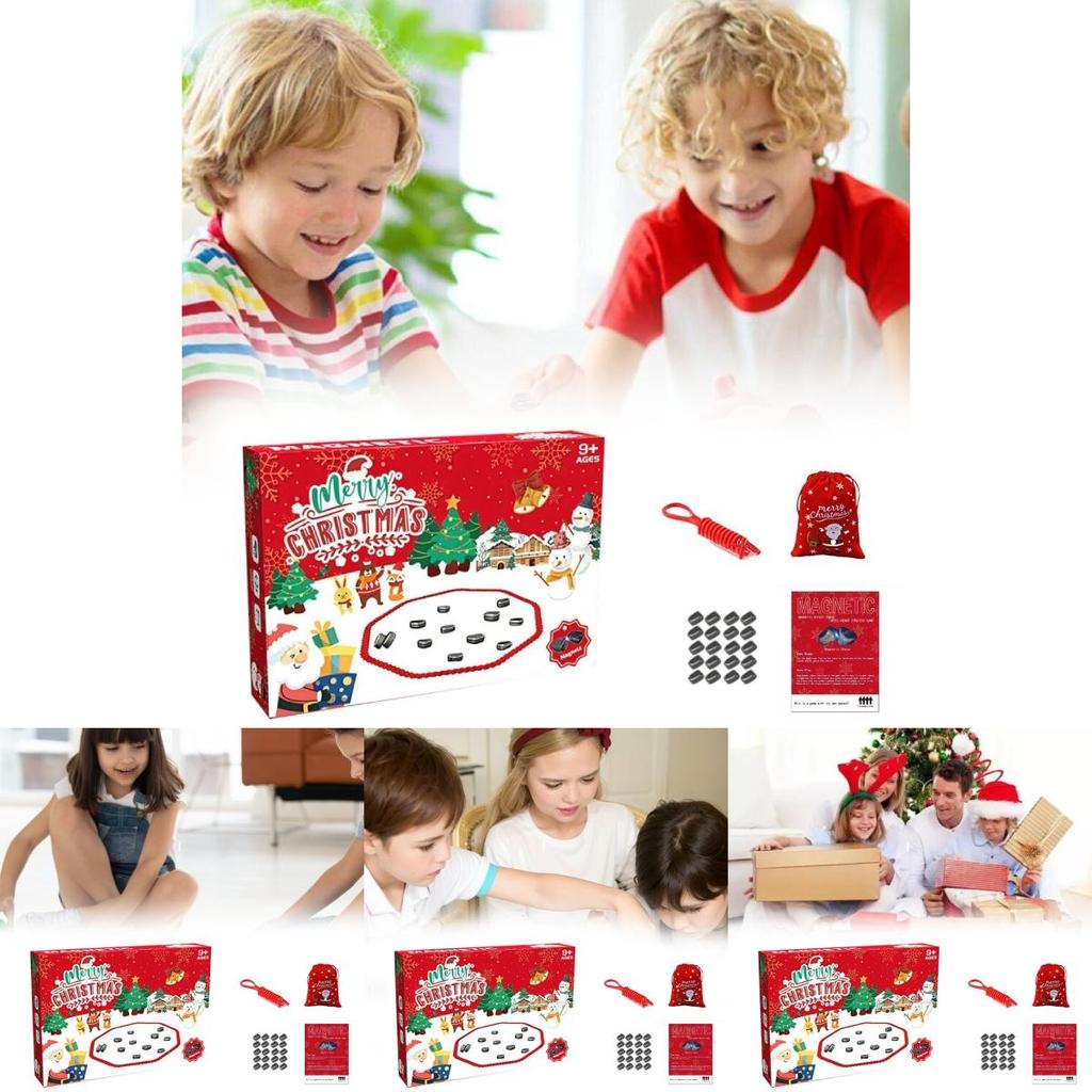 Engaging Magnetic Effect Chess Game For Kids With Colorful Box And 20 Pieces For Logic Training
