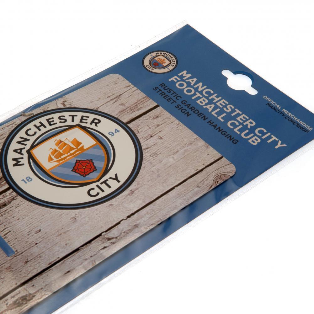 Rustikální plaketa Manchester City FC