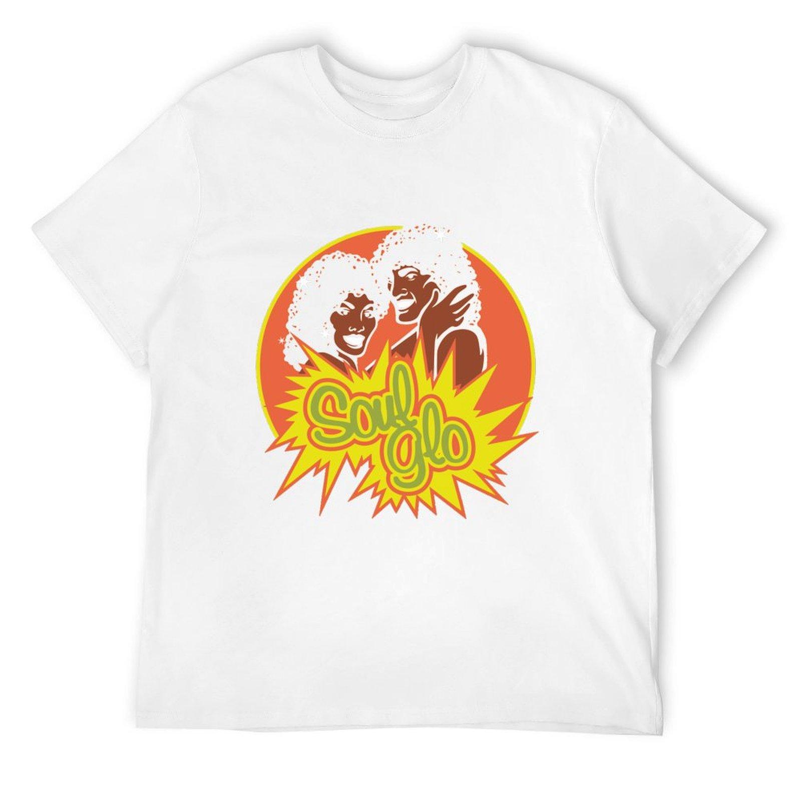Let Your Soul Glo Vintage TShirt essential t shirt plus sizes blue archive Unisexs t shirt graphic S