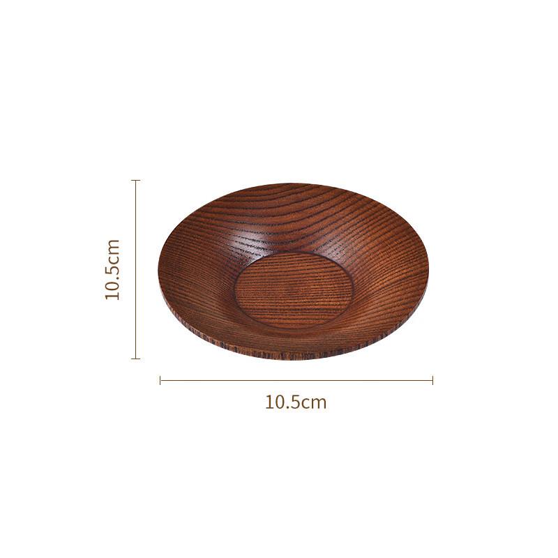 Date Wood Snack and Sauce Dish Set