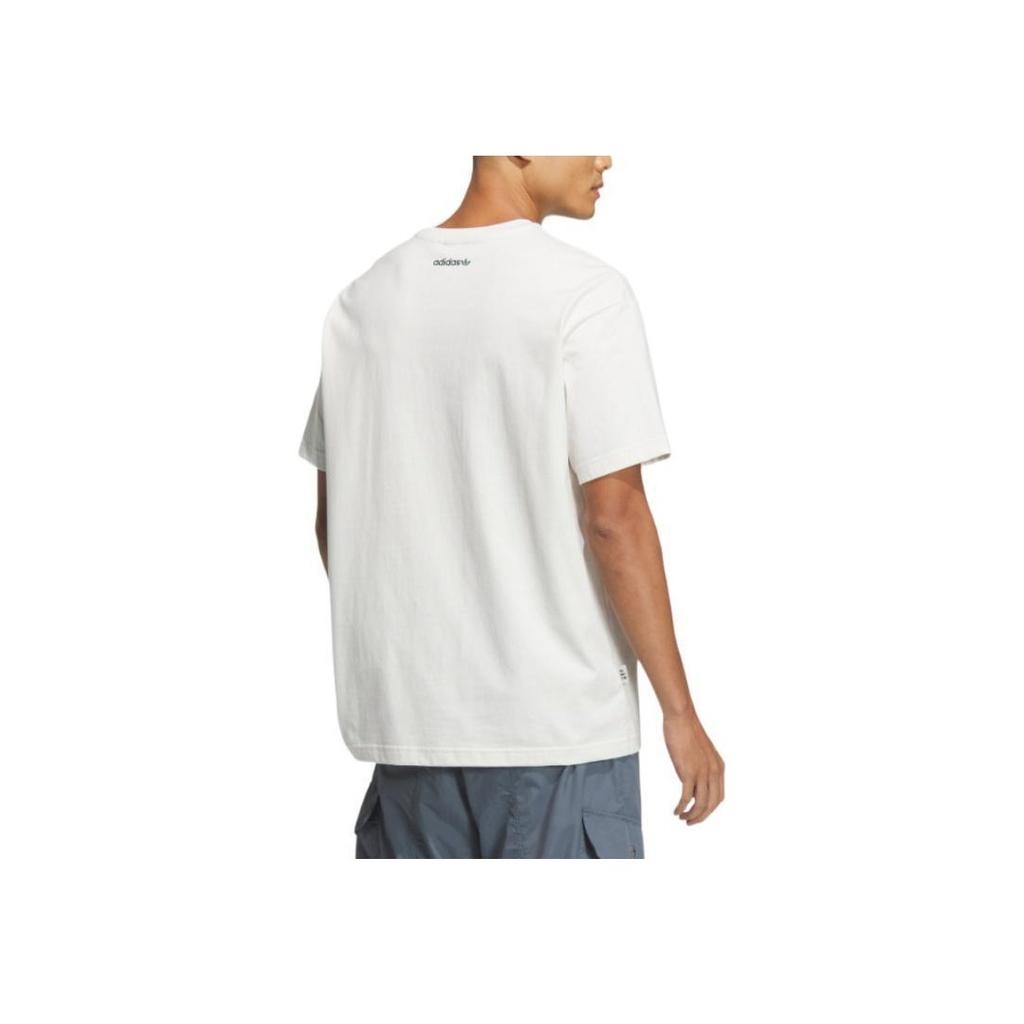 Adidas Originals X Disney HDL Graphic Print Cotton T-Shirt Unisex Tops White JP1426