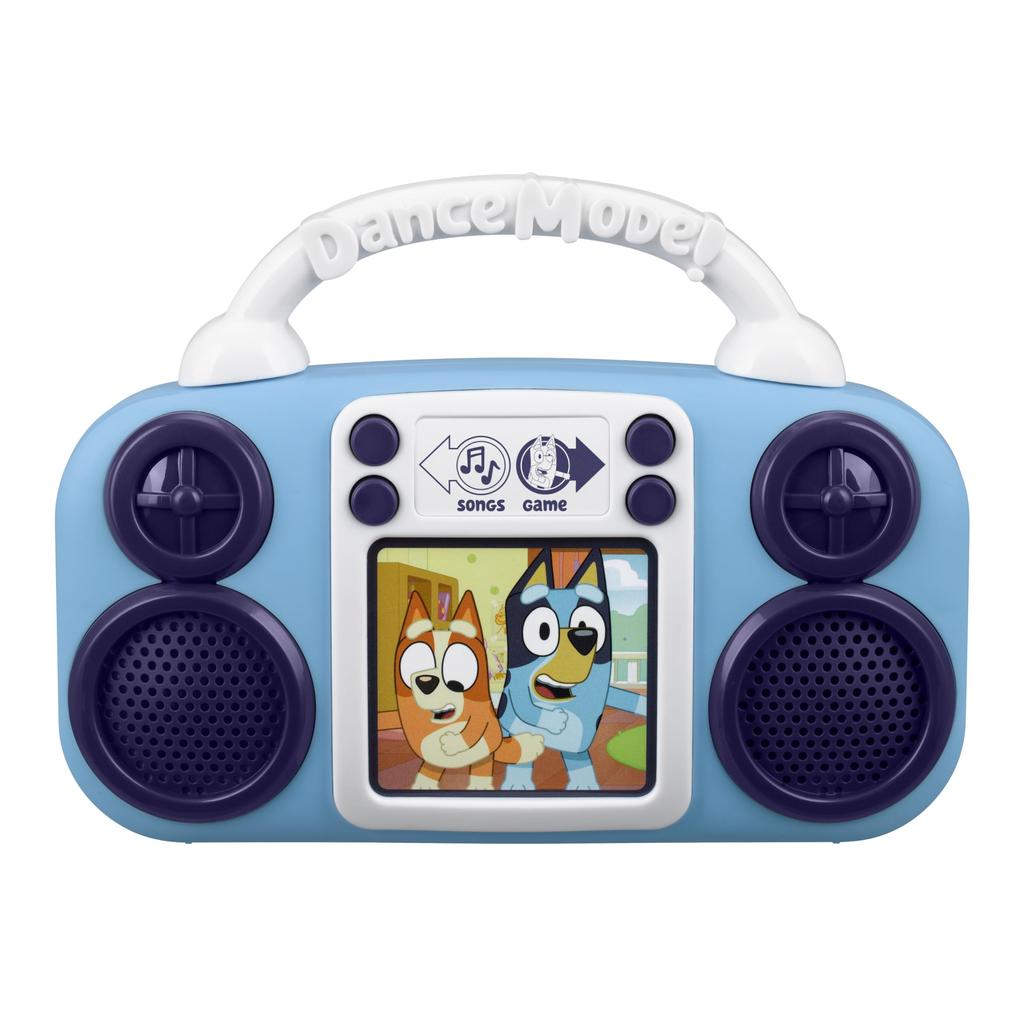eKids Bluey Toy Music Player, Toddler Toy with Built-in Music for Bluey Toys Fans, Boys and Girls