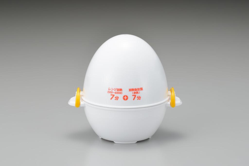 KAI KAI KITCHEN Mikrowellenherd für 3 gekochte Eier, einfach und zeitsparend, KAI KITCHEN, hergestellt in Japan, DH8230