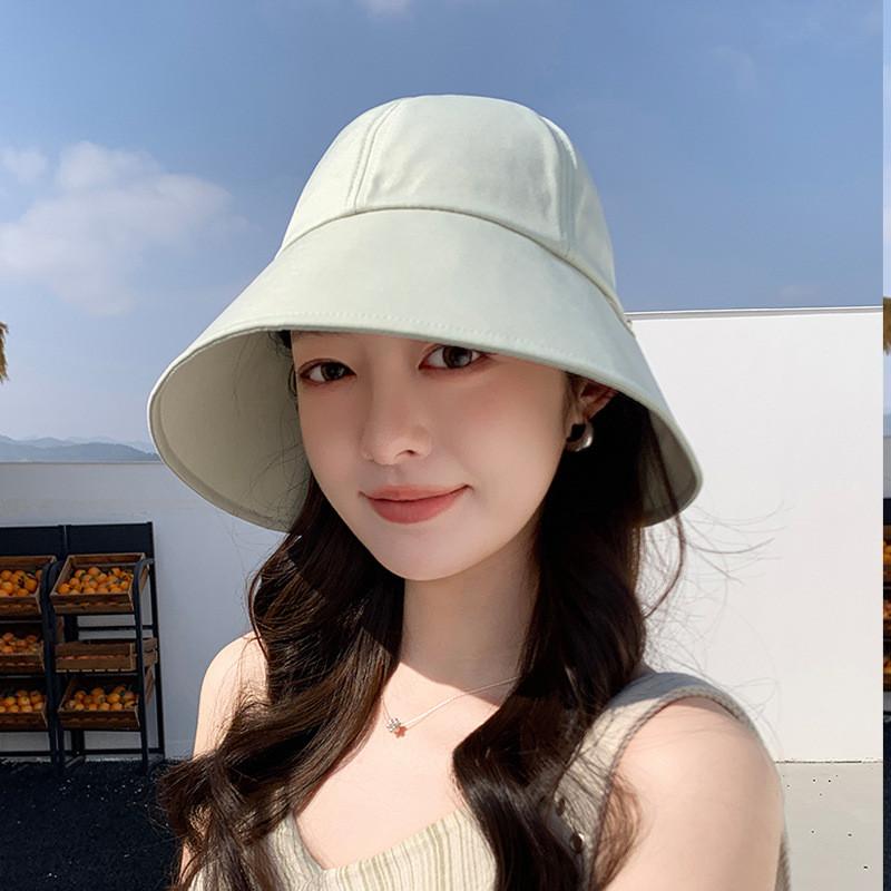 Summer Womens Wide Brim Sun Hat With Adjustable Ties For Face Sun Protection Casual Style