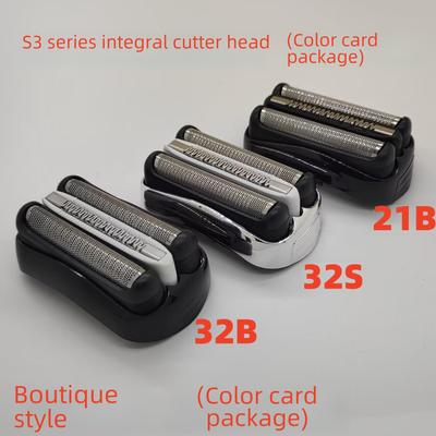 Compatible Shaver Head Accessories for Braun 3S Series - 32B, 32S, 21B, 300 Models