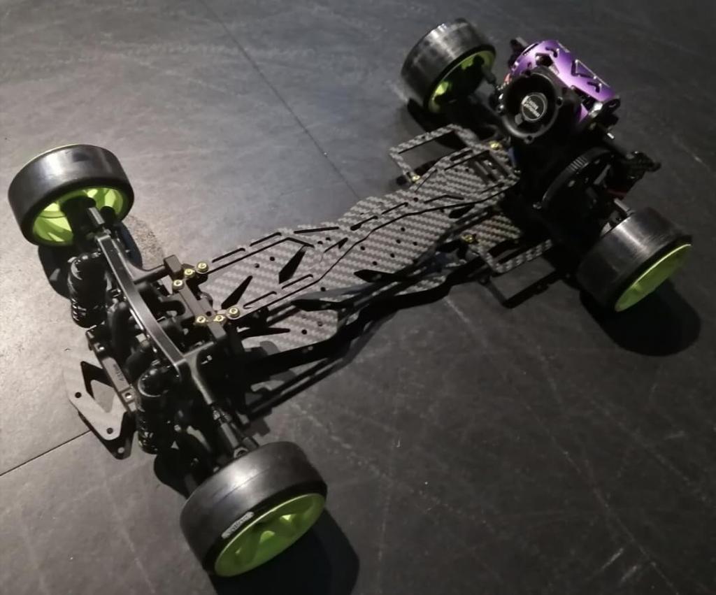 Metal Garage Japan Original Carbon Fiber Chassis Kit for YOKOMO RD2.0 (MGRD2-1)