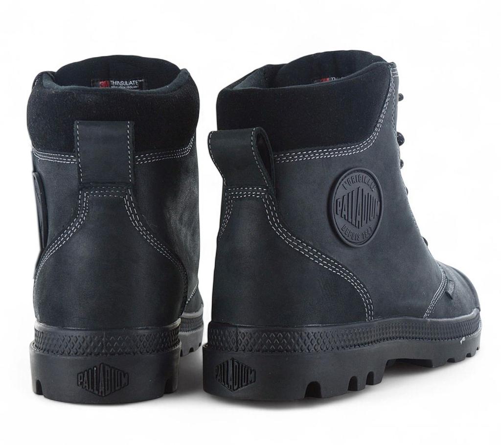Palladium Pampa Sport Cuff Thinsulate WP+ Водонепроницаемые - Зимние ботинки Черные 79546-008-M ОРИГИНАЛ