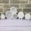 Animal Sheep Statue Silicone Molds for Candle Soap Chocolate Candy Cake Fondant Decoration Cement Gypsum Silicone Molds