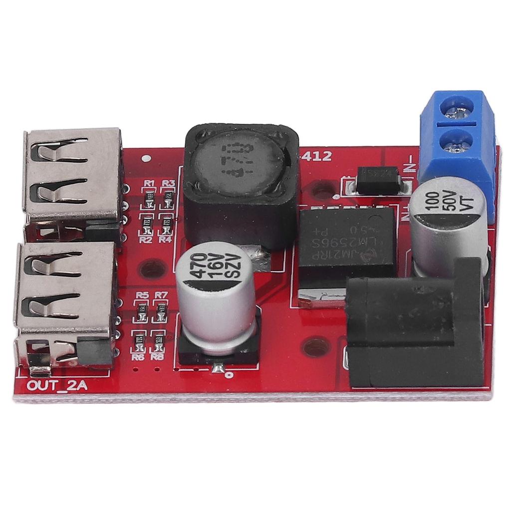 DC 6V?30V do 5V Kontroler Solarny Płytka Drukowana Kontroler Stabilizujący Napięcie Solarna Energia Buck USB