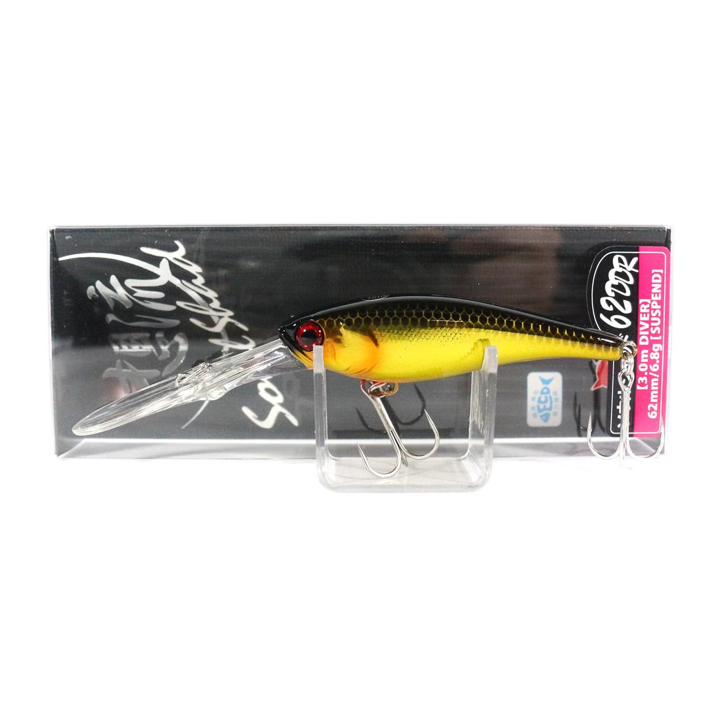 Jackall Soul Shad 62 DDR Suspend Lure HL Gold Black (6745)