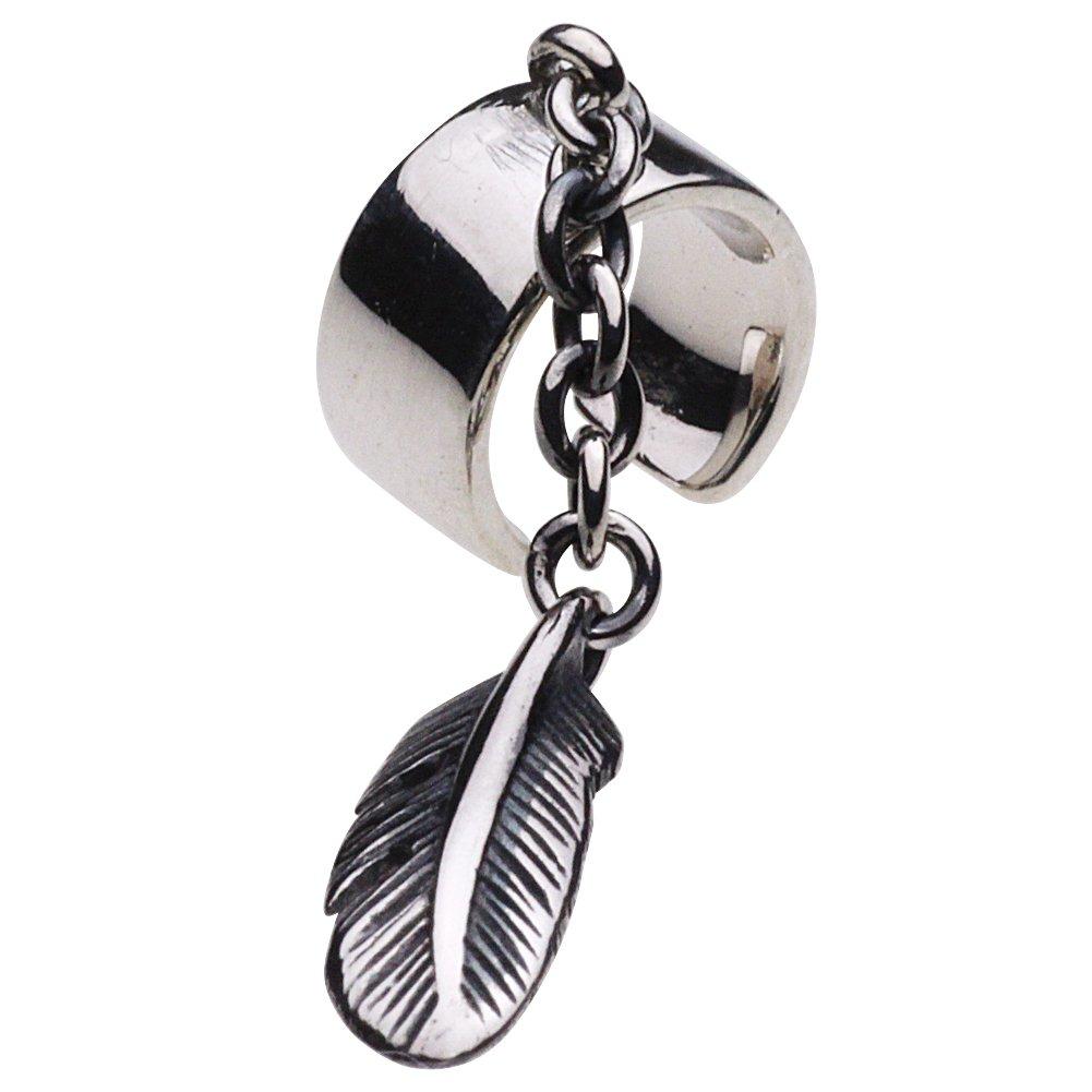 

Серьга-кафф Feather Drop 925 Silver e0169 [Cenote] [Серебряные аксессуары]