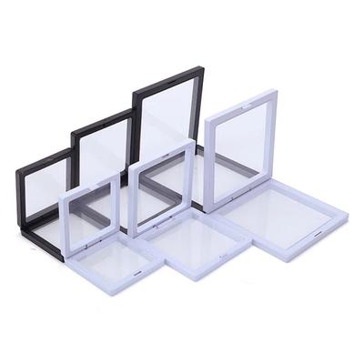 Plastic Dried Flower Frame Storage Box Reusable 3D Transparent Flower Plant Display Frame Antioxidant Picture Frame Stand